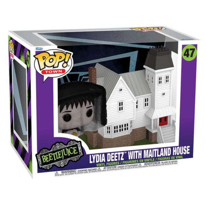 Funko Pop! Town Bitelchús Lydia Deetz with Maitland House