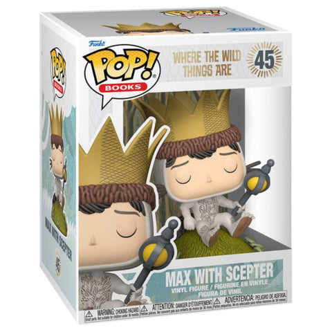 [RESERVA] Funko Pop! Premium Books Donde viven los monstruos Max with Scepter