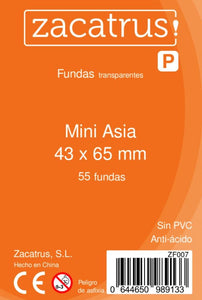 Fundas Mini Asia (43 x 65mm) (55 uds)