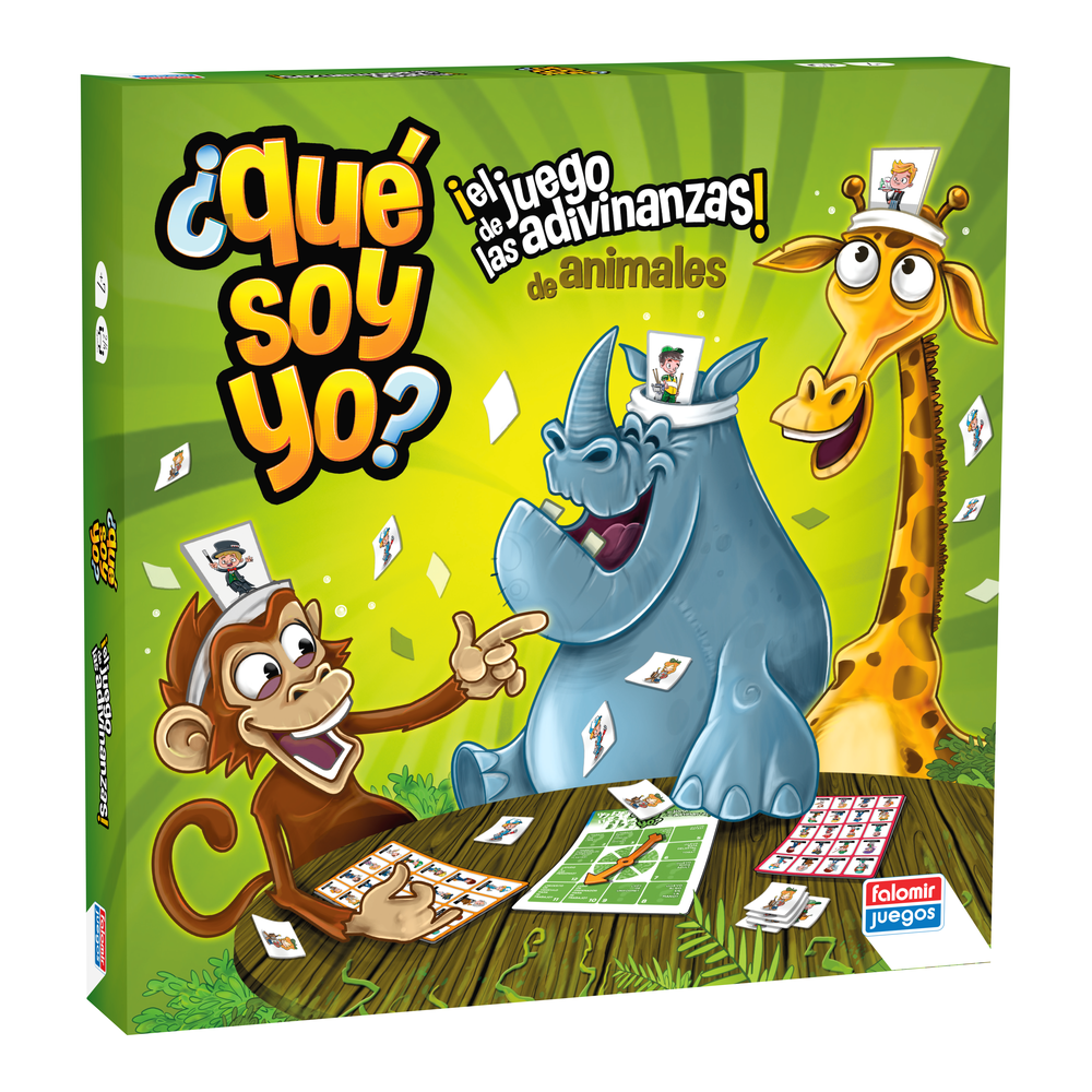 ¿Qué soy yo? Animales Juego de mesa