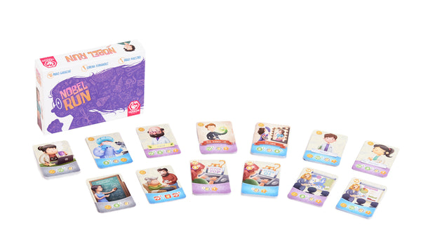 Nobel Run Juego de cartas