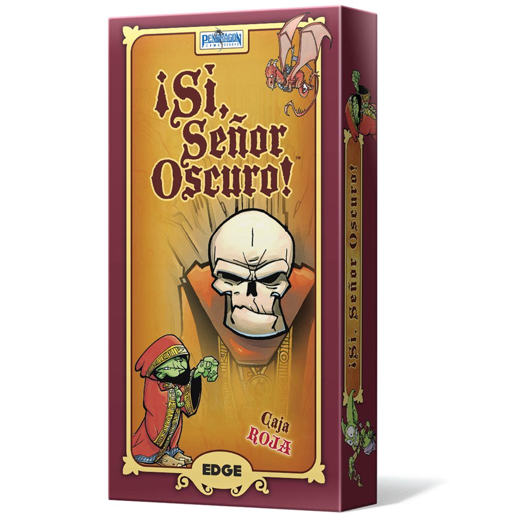 Sí, Señor Oscuro Caja Roja Juego de cartas