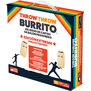 Throw Throw Burrito Ed. Extrema para Exteriores Juego de cartas