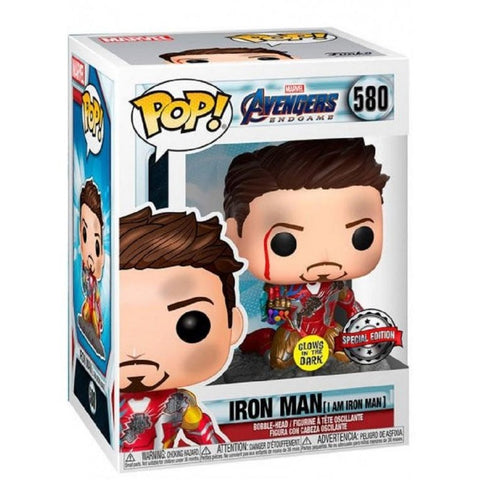 Funko Pop! Marvel Vengadores Endgame I Am Iron Man (Special Edition) (GITD)