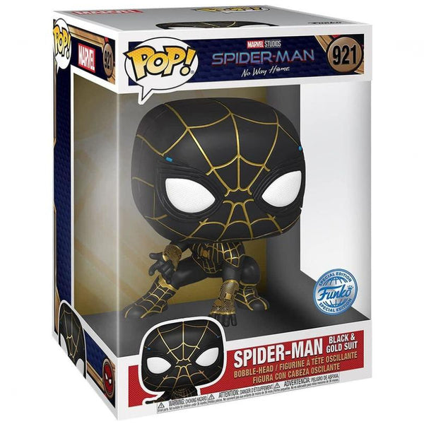 Funko Jumbo Sized Pop! Marvel Spider-Man: No Way Home Spider-Man Black & Gold Suit (Special Edition)