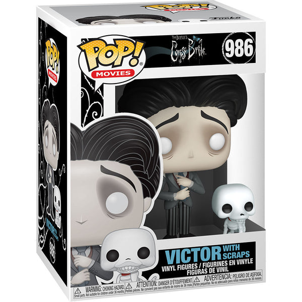 Funko Pop! Movies La novia cadáver Victor with Scraps