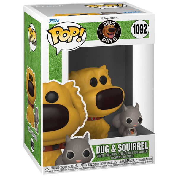 Funko Pop! Disney Pixar Dug y Carl Dug & Squirrel