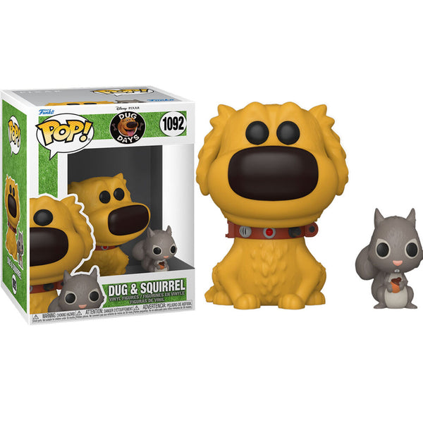 Funko Pop! Disney Pixar Dug y Carl Dug & Squirrel