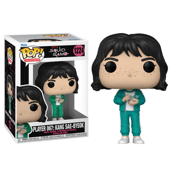 Funko Pop! Television El juego del calamar Player 067: Kang Sae-byeok