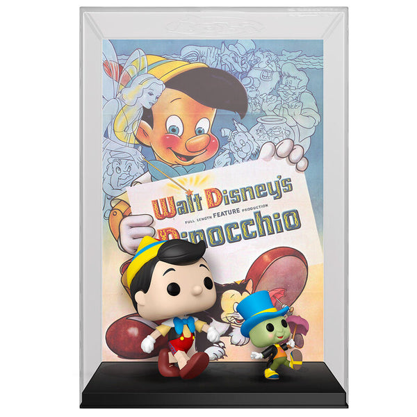 Funko Pop! Movie Posters Disney 100 Pinocho Pinocchio & Jiminy Cricket