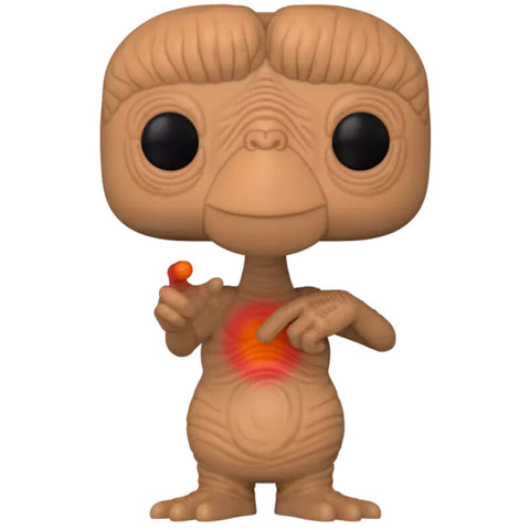 Funko Pop! Movies E.T., el extraterrestre E.T. with Glowing Heart (Special Edition) (GITD)
