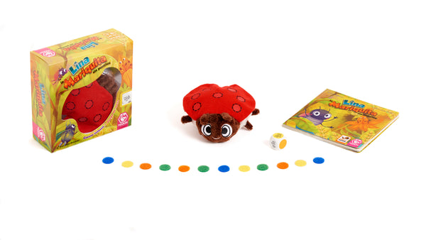 Lina, la mariquita sin puntitos Cuento infantil + Juego de mesa