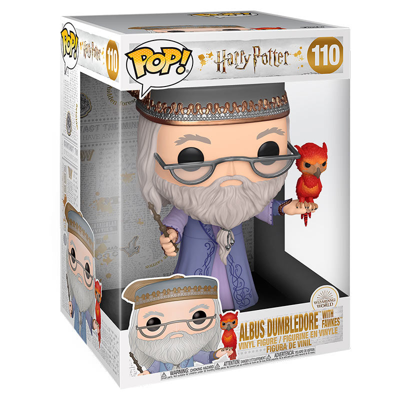 Funko Jumbo Sized Pop! Harry Potter Albus Dumbledore with Fawkes