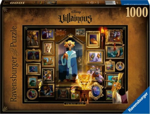 Puzzle Disney Villainous Príncipe Juan (1000 piezas)