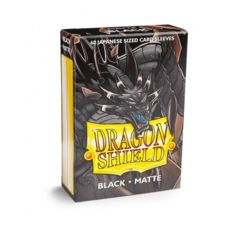 Fundas Dragon Shield Small 59 x 86mm Matte Negro (60 uds)